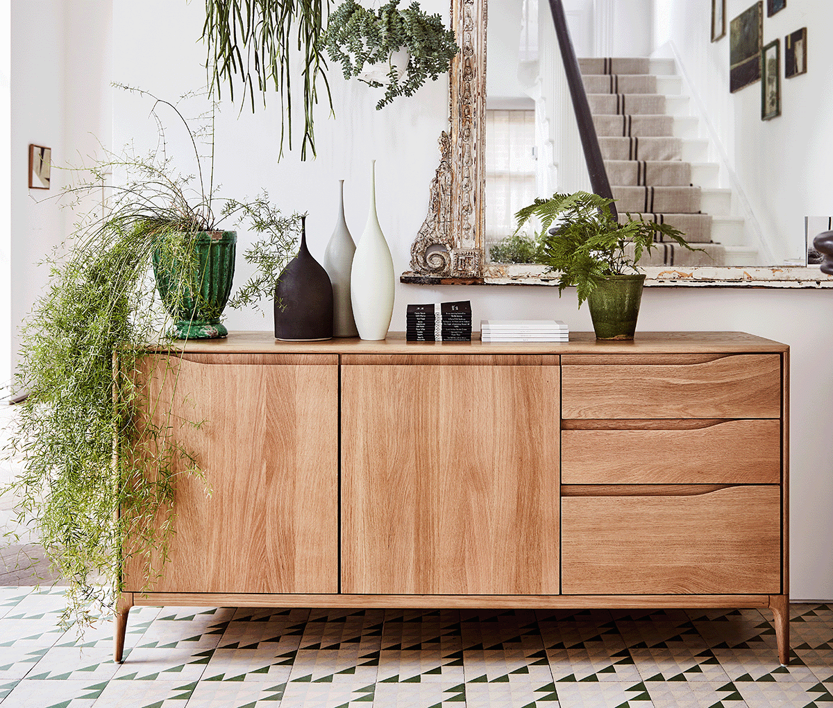 Romana oak cm sideboard